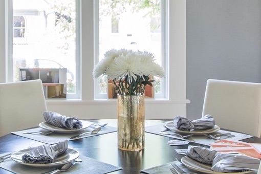 Vase on Denver Dining Room Table